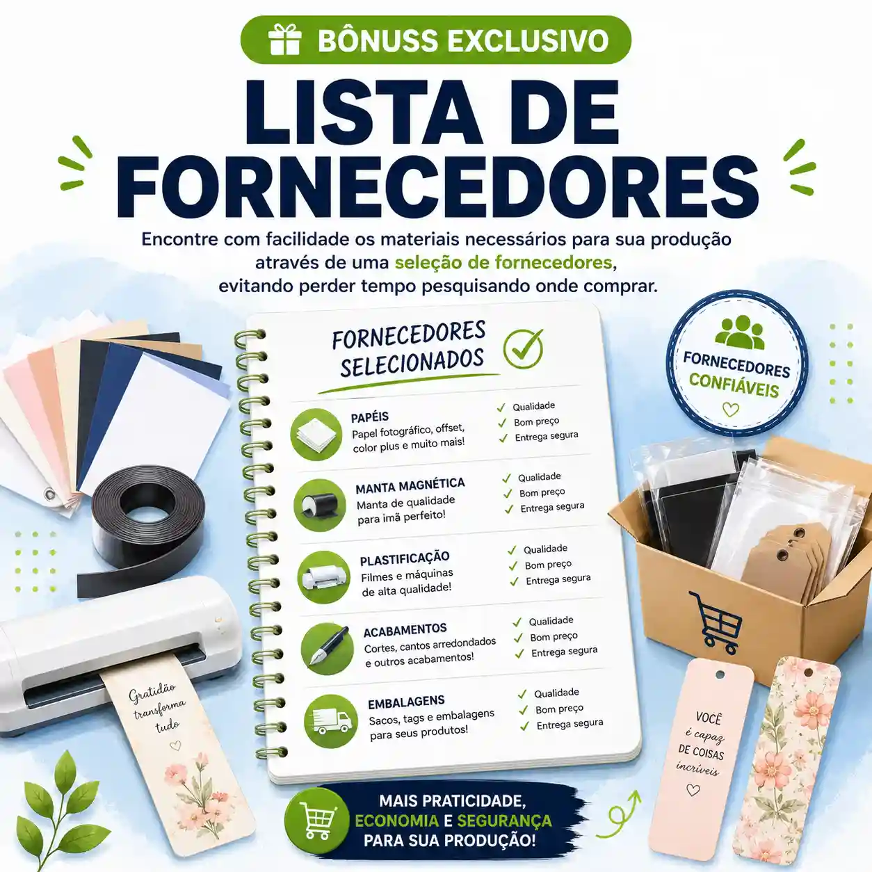 Lista de Fornecedores